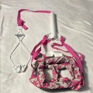 Pink Floral Baby Jumper